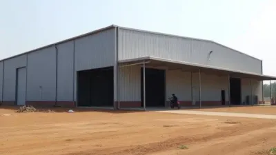 MS Steel Building Structure Manufacturer - Mild Steel Construction India