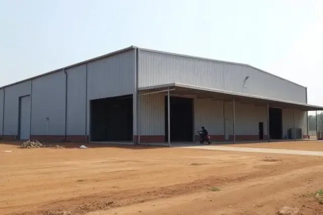 MS Steel Building Structure Manufacturer - Mild Steel Construction India